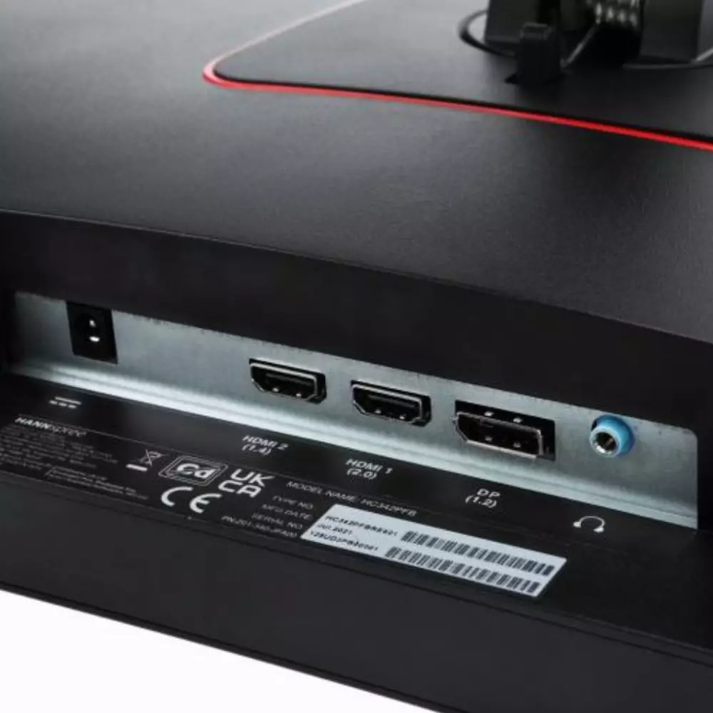Монитор HANNSPREE HC 342 PFB, UWQHD, UltraWide, 34 inch, HDMI, DP, Черен
