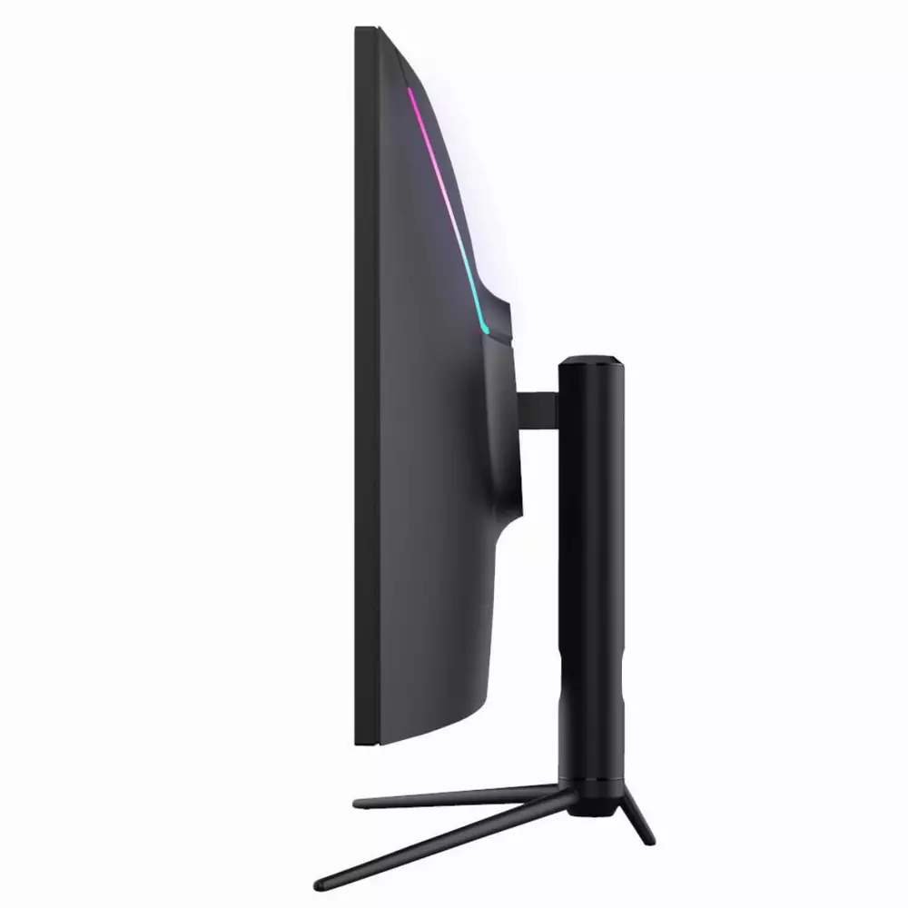 Геймърски монитор HANNSPREE HG 392 PCB, WQHD, Wide, Извит, 38.5 inch, 165 Hz, HDMI, DP, Черен