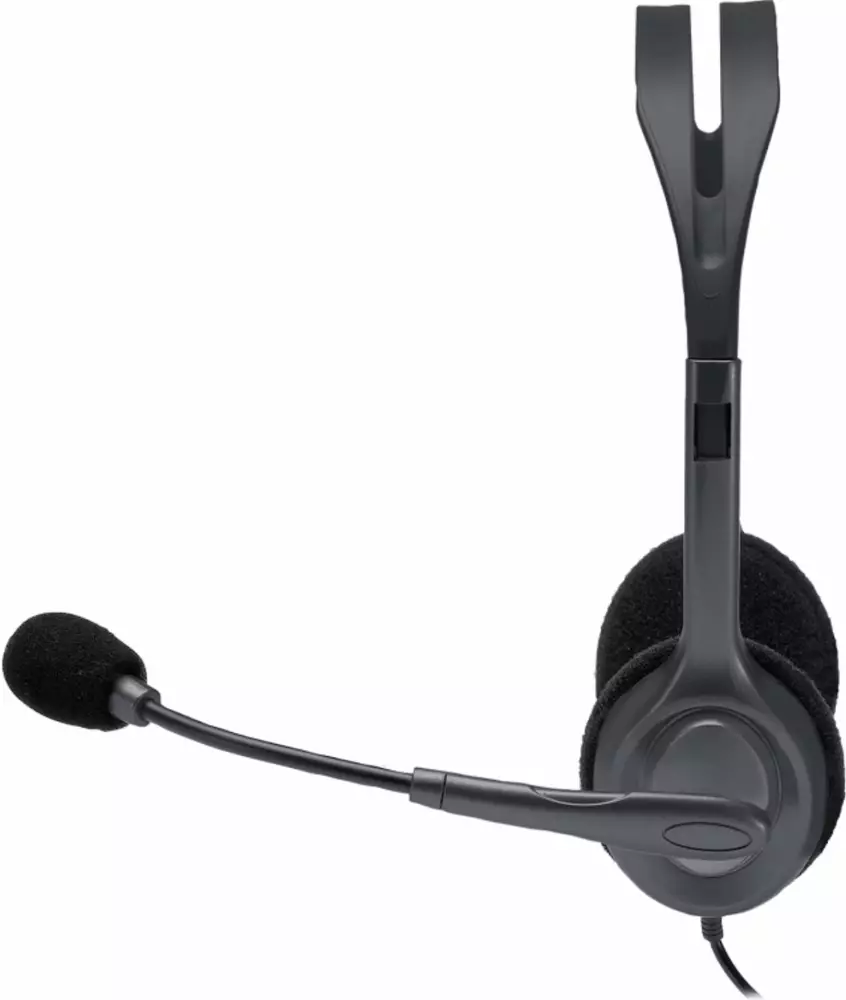 Слушалки с микрофон Logitech H111, 3.5mm