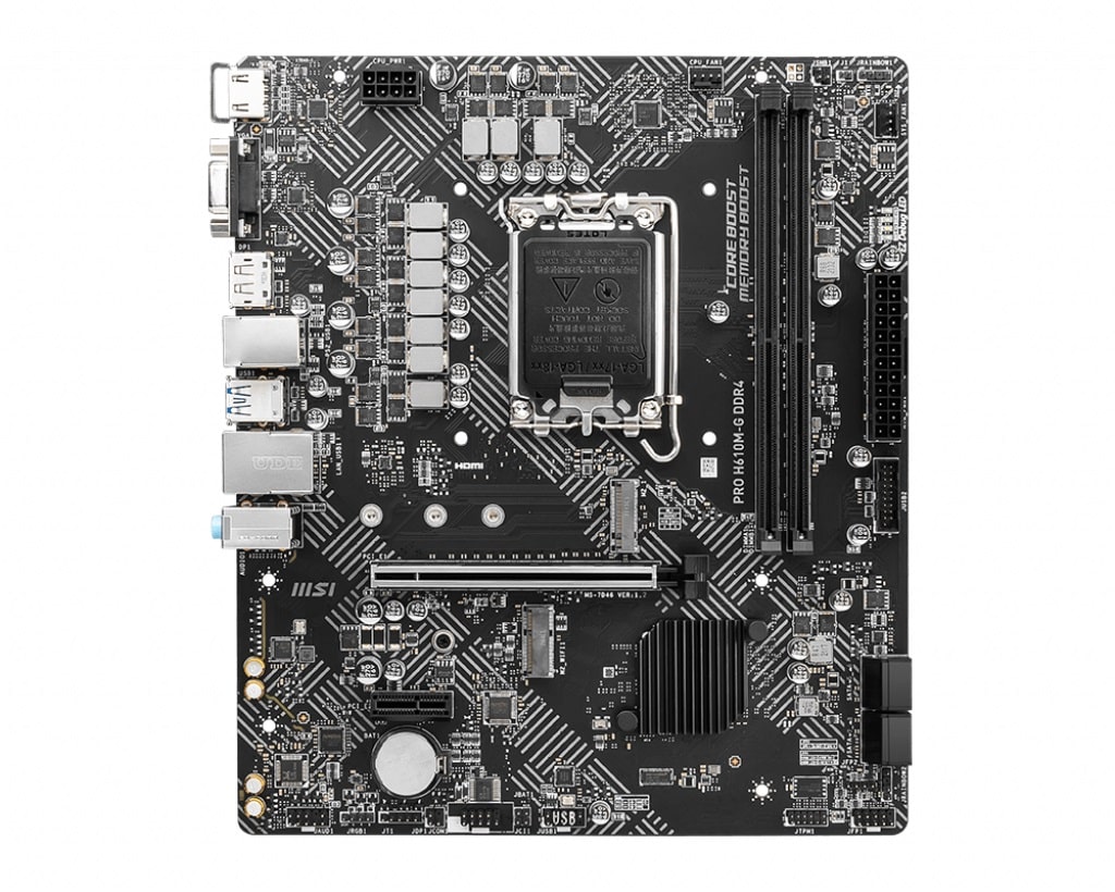 Дънна платка MSI PRO H610M-G DDR4 LGA1700