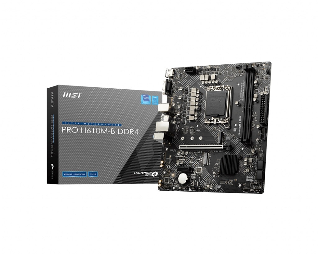 Дънна платка MSI PRO H610M-B DDR4 LGA1700