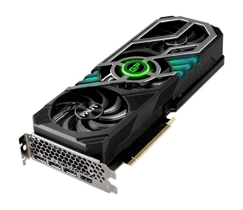Видео карта Palit GeForce RTX 3080 GamingPro 12G LHR