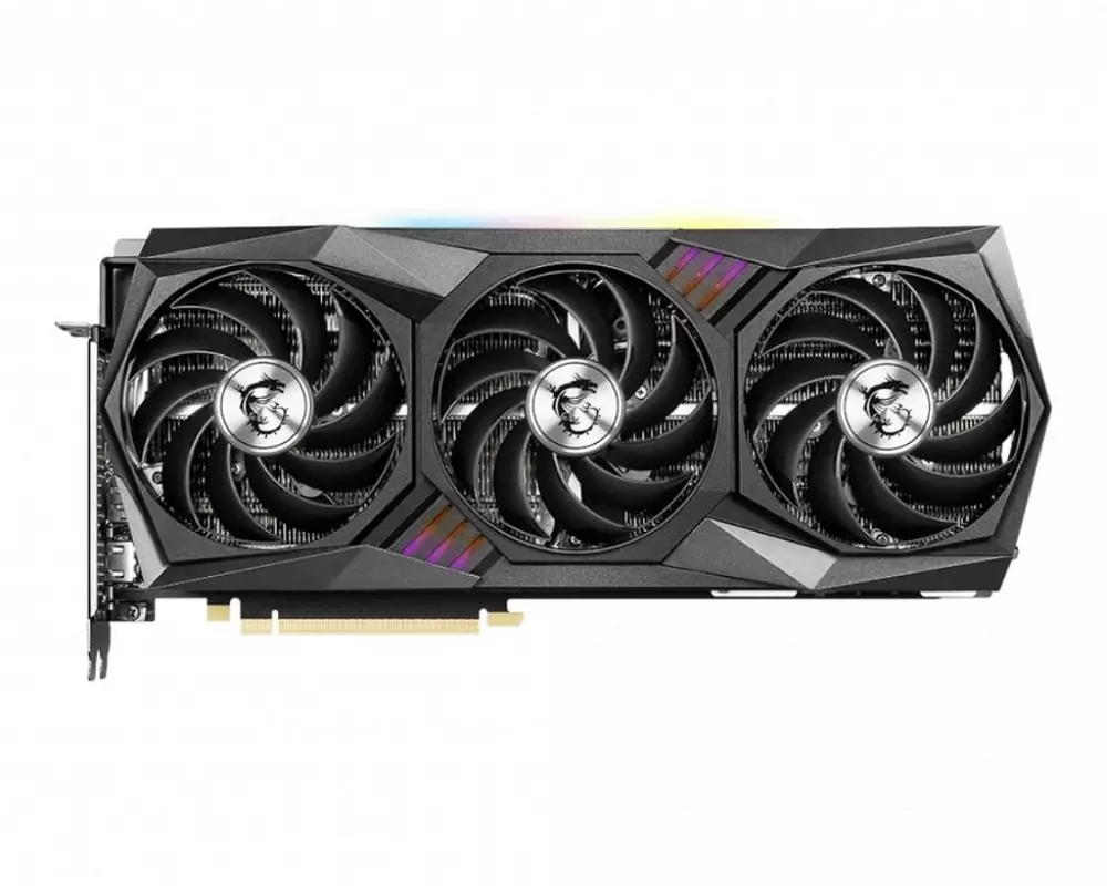 Видео карта MSI GeForce RTX 3080 GAMING Z TRIO 12G LHR - 912-V389-410