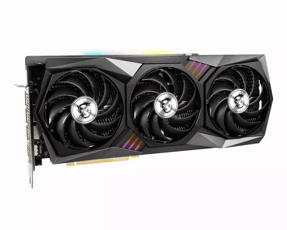 Видео карта MSI GeForce RTX 3080 GAMING Z TRIO 12G LHR - 912-V389-410
