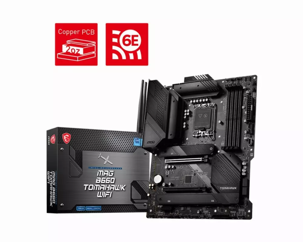 Дънна платка MSI MAG B660 TOMAHAWK WIFI DDR5 LGA1700