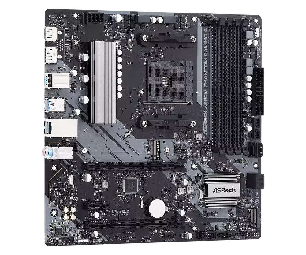 Дънна платка Asrock A520M Phantom Gaming 4 AM4