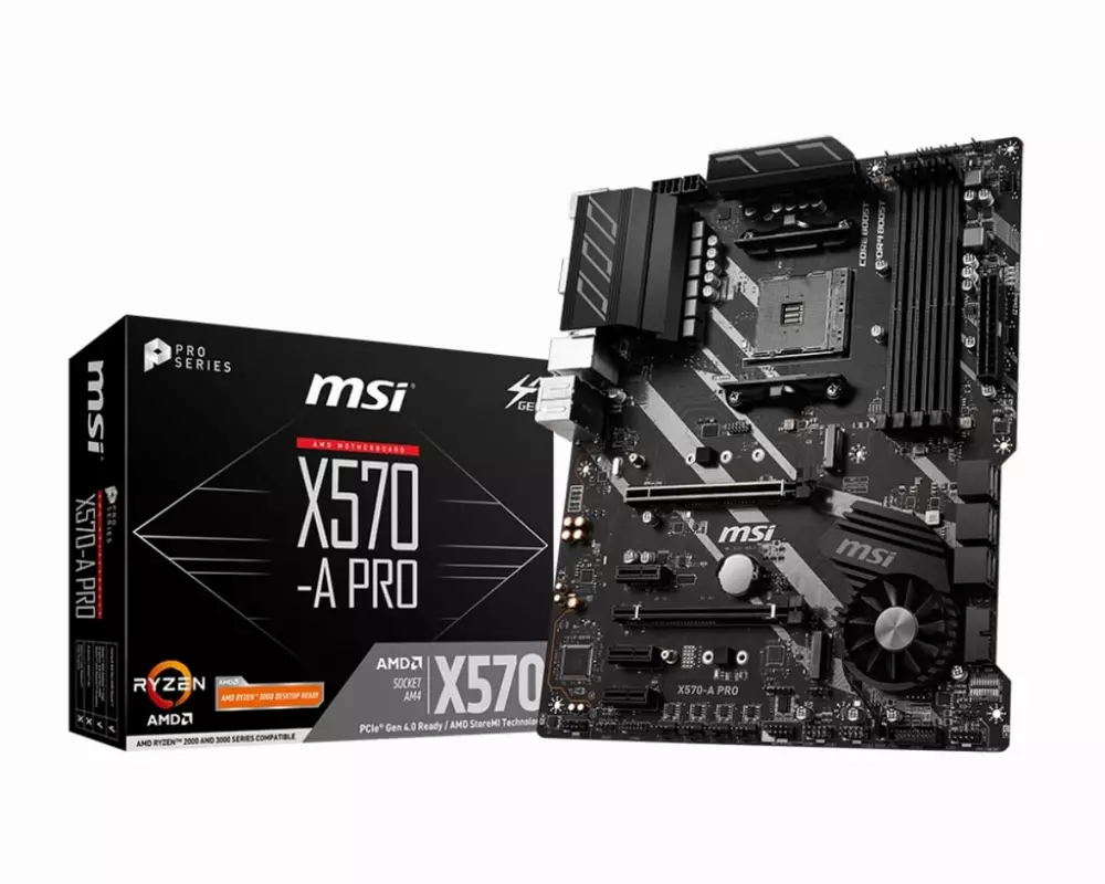 Дънна платка MSI X570-A PRO AM4