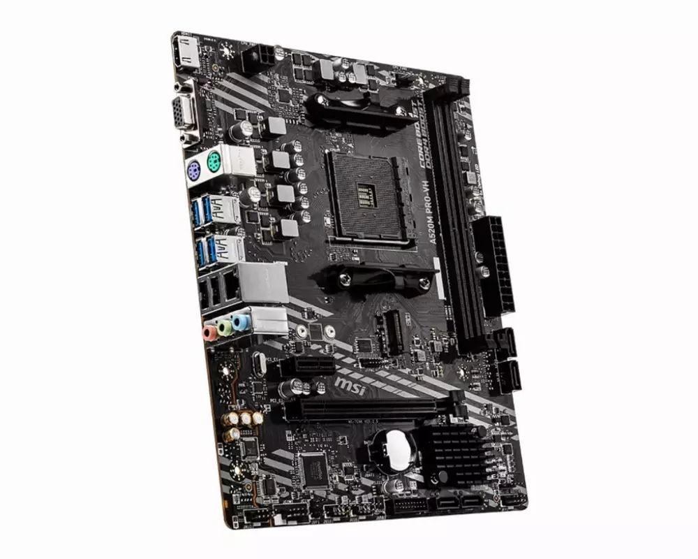 Дънна платка MSI A520M PRO-VH AM4