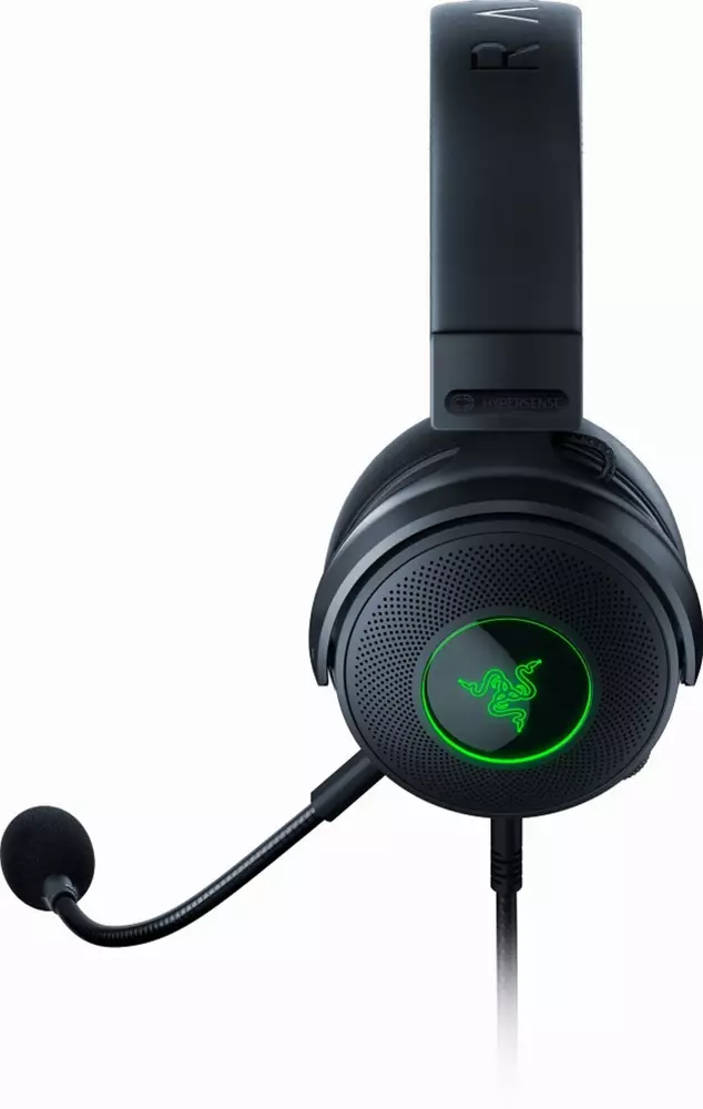 Ακουστικά παιχνιδιών Razer Kraken V3 Hypersense THX Black - RZ04-03770100-R3M1