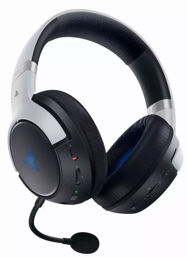 Геймърски слушалки Razer Kaira Pro Wireless PlayStation White - RZ04-04030100-R3M1
