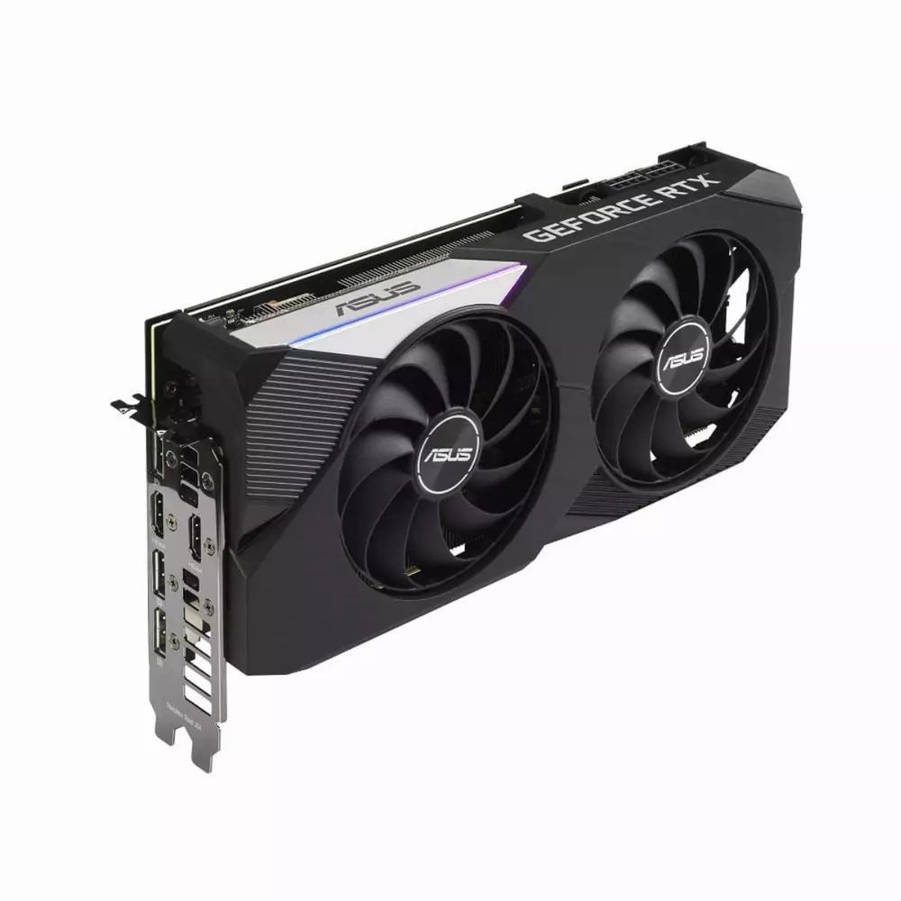 Видео карта ASUS Dual GeForce RTX 3070 V2 8GB LHR - 90YV0FQD-M0NA00