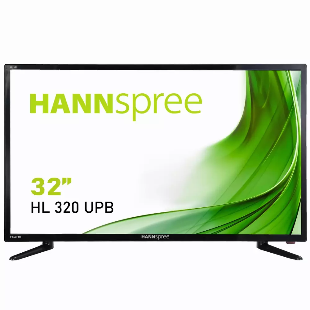 Монитор HANNSPREE HL 320 UPB, TFT, 31.5 inch, Wide, Full HD, D-Sub, HDMI, USB, Черен