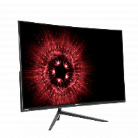Mонитор HANNSPREE HG 270 PCH TFT 27" Curved, VA, FHD 1920x1080, 240Hz, DP, HDMI, USB, Black
