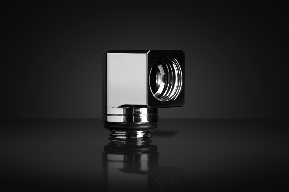 Фитинг EK-Quantum Torque Micro Rotary 90° - Nickel