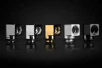 Фитинг EK-Quantum Torque Micro Rotary 90&deg; - Satin Titanium