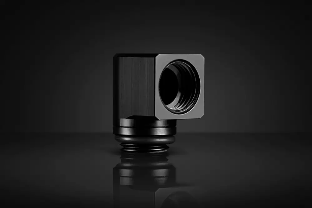 Фитинг EK-Quantum Torque Micro Rotary 90° - Black