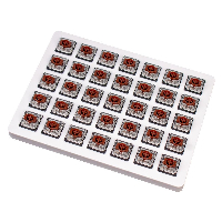 Суичове за механична клавиатура Keychron Gateron Low Profile Brown Switch Set 35 броя
