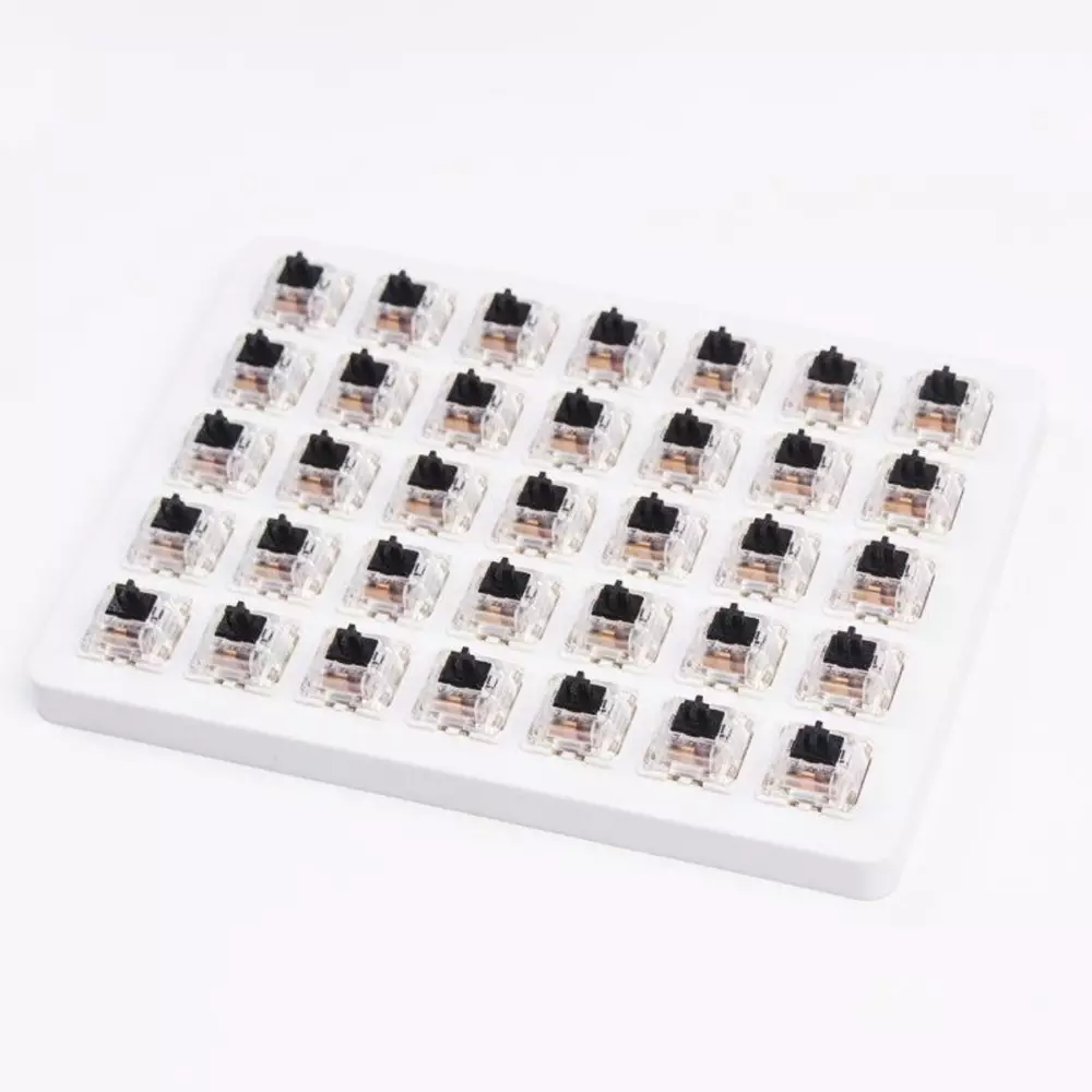 Суичове за механична клавиатура Keychron Gateron Black, Switch Set 35 броя