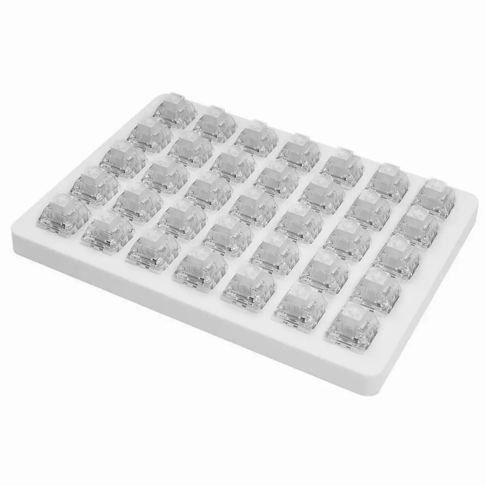 Суичове за механична клавиатура Keychron Kailh Box White, Switch Set 35 броя