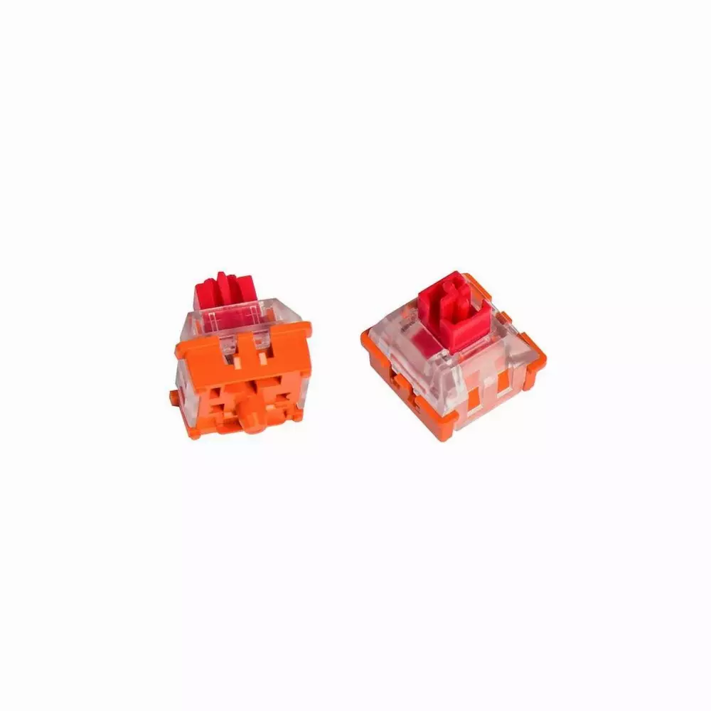 Суичове за механична клавиатура Keychron Lava Optical Red, Switch Set 87 броя