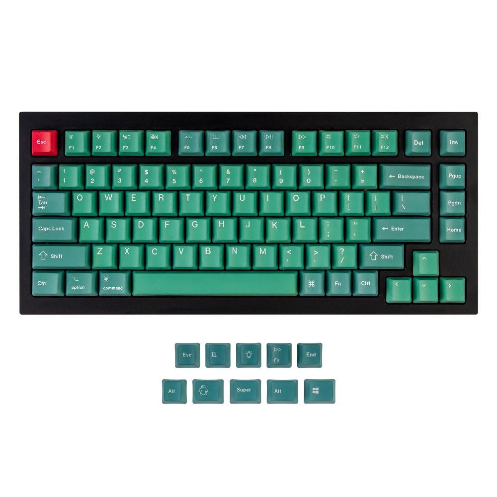 Καπάκια για μηχανικό πληκτρολόγιο Keychron Forest 92-Keycap Set PBT Dye-Sub US Layout