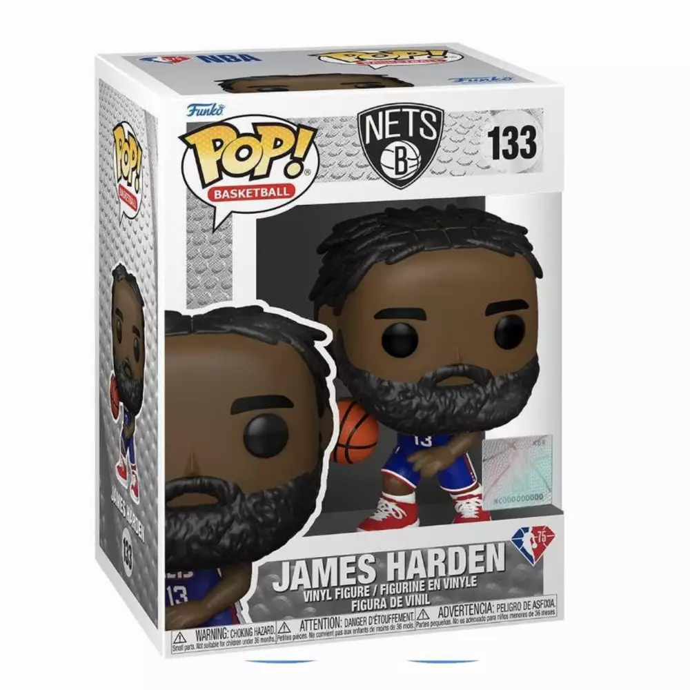 Фигурка Funko POP! Basketball NBA: Nets - James Harden (CE'21) #133