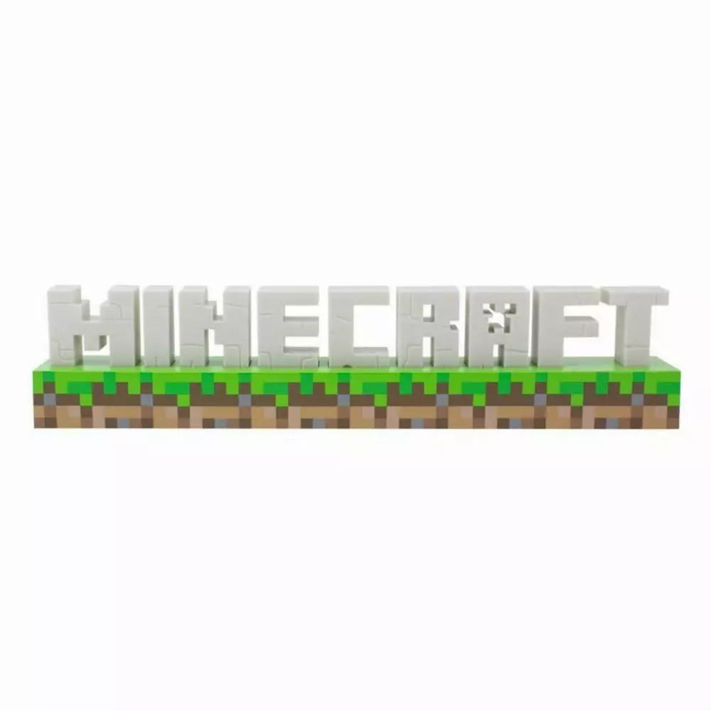 Статуетка Paladone Minecraft Logo Light