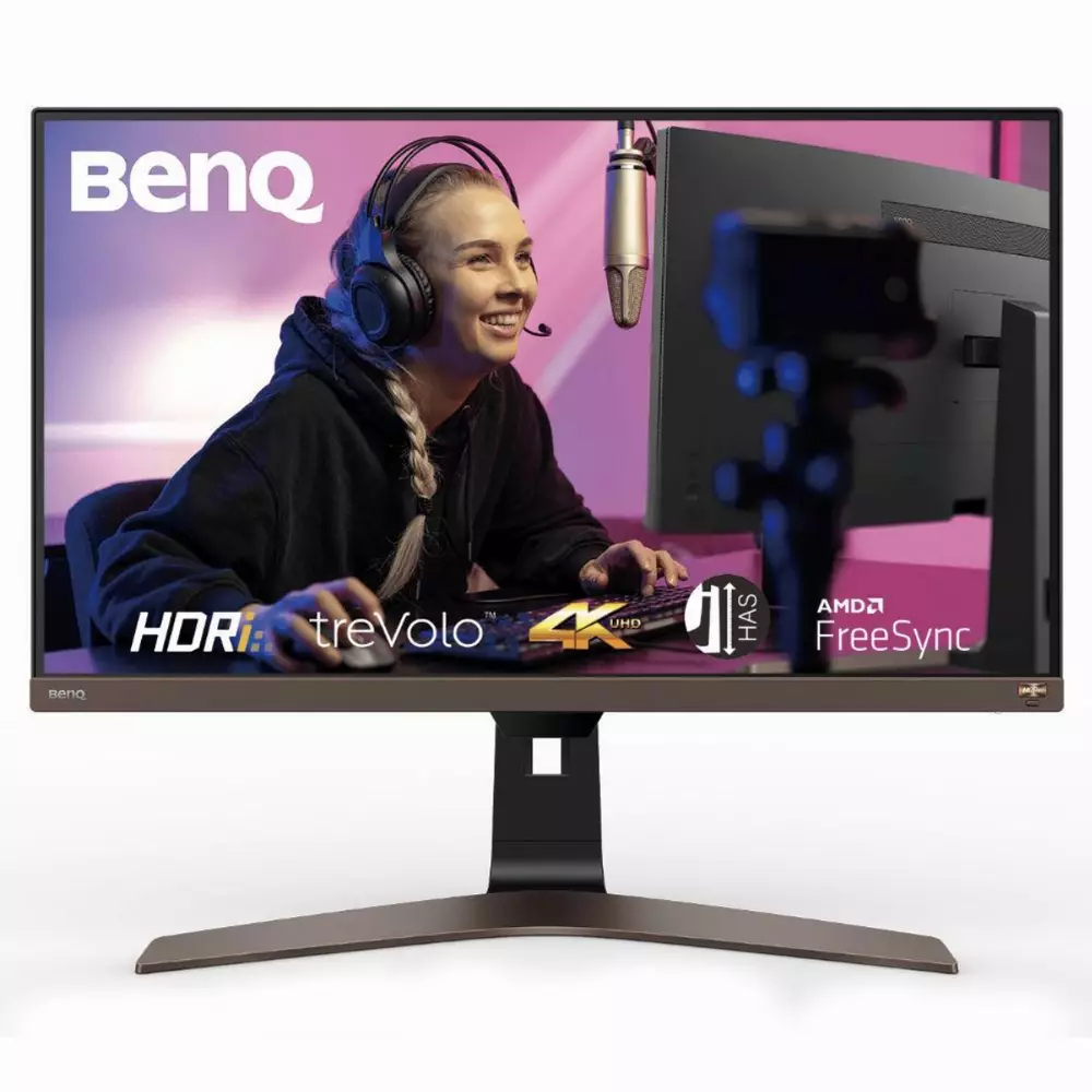 Монитор BenQ EW2880U 28" IPS, 4K 3840x2160, 60Hz, 5ms, Display Port, HDMI, USB-C, Black
