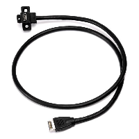 Кабел Lian Li Lancool II-4X USB 3.1, USB-C 600mm, Черен
