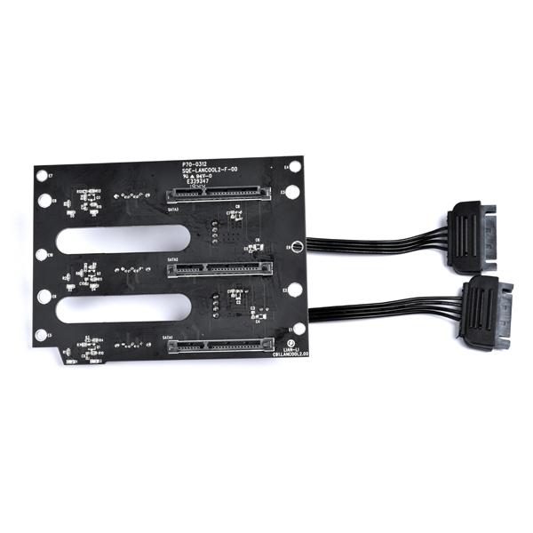 Планка Lian Li Lancool II-3X SATA Hot-Swap Backplate, Черен