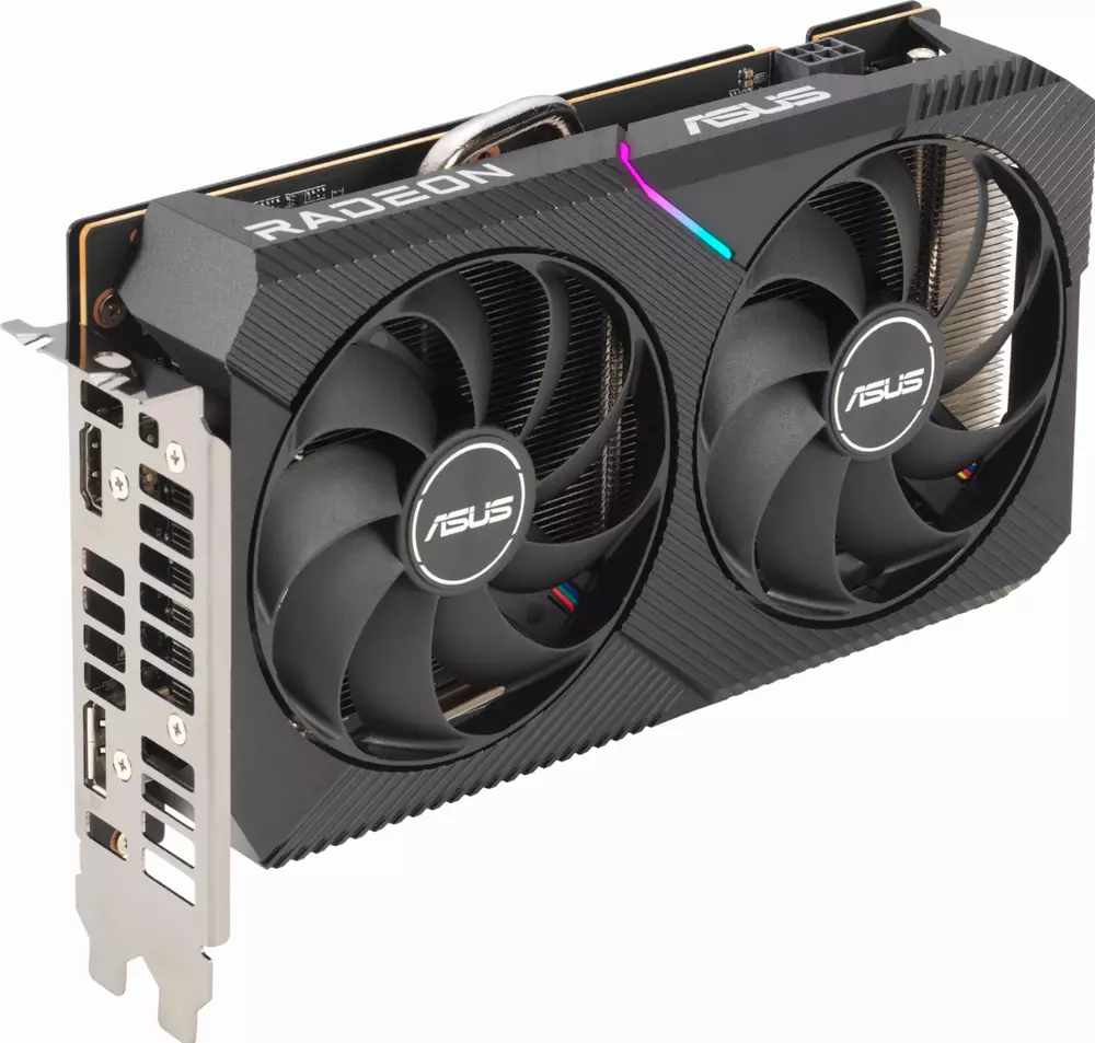Видео карта ASUS Dual Radeon RX 6500 XT OC Edition 4GB GDDR6