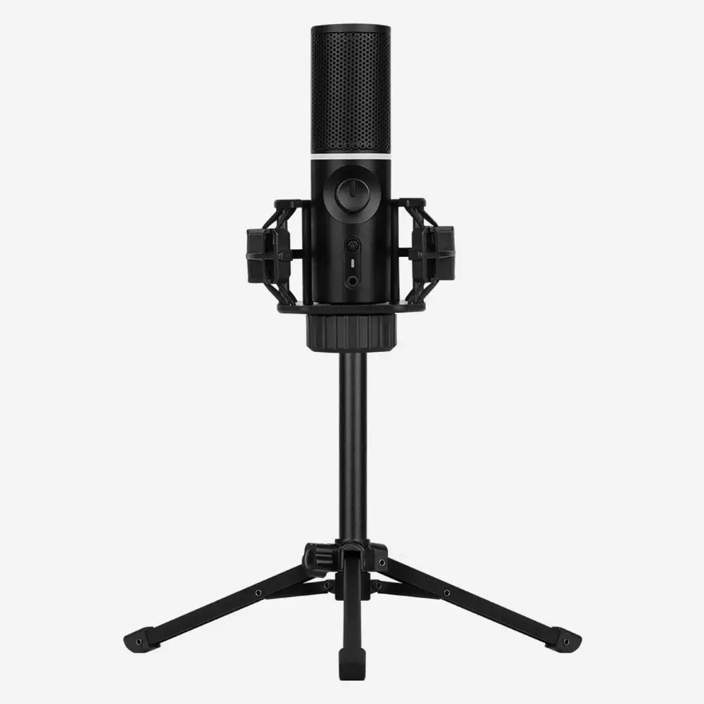 Настолен микрофон Streamplify MIC RGB, USB-A стойка трипод