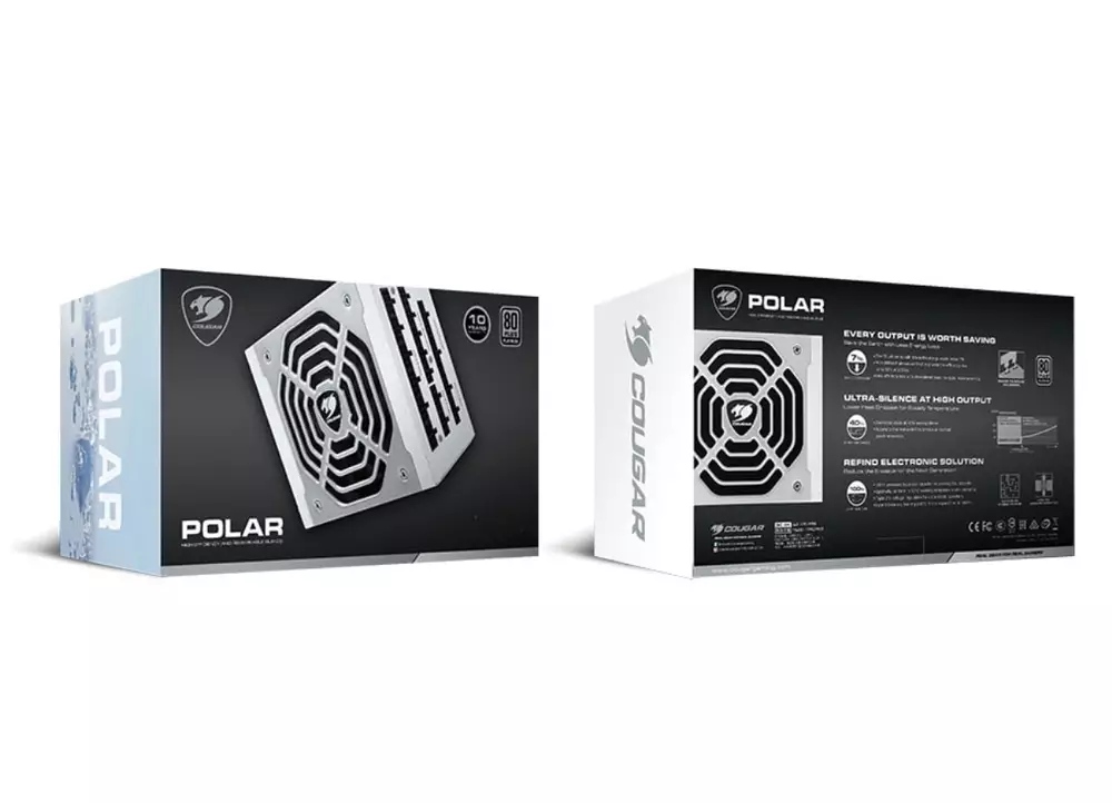 Захранване Cougar Polar 1200 (1200W) 80 Plus Platinum - CG31PL120000P01