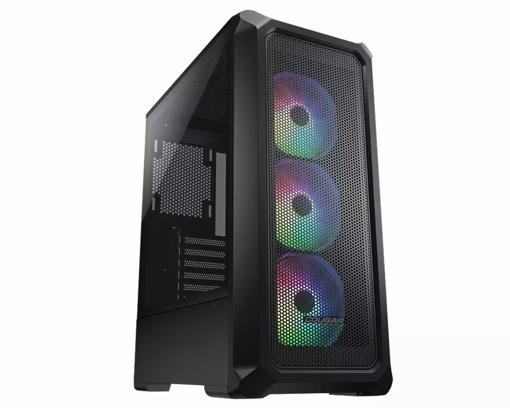 Кутия Cougar Archon 2 Mesh RGB Mid-Tower TG Black - CG385CC500003