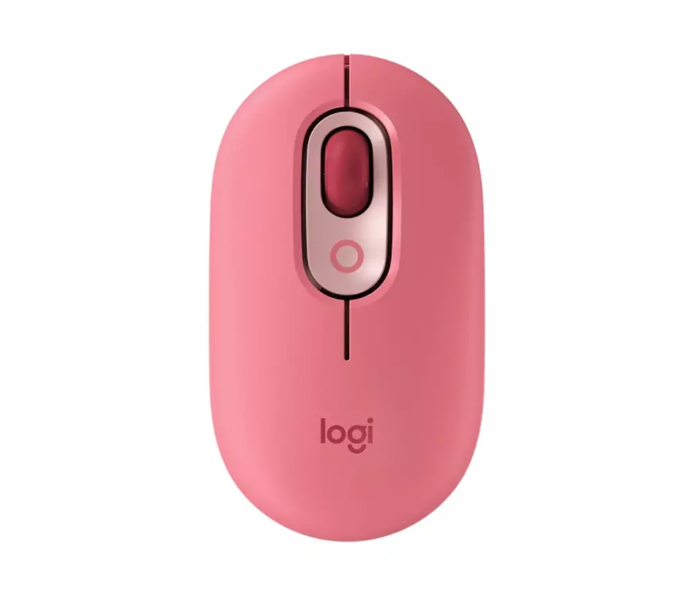Мишка Logitech POP Wireless Mouse with emoji HeartBreaker Rose - 910-006548