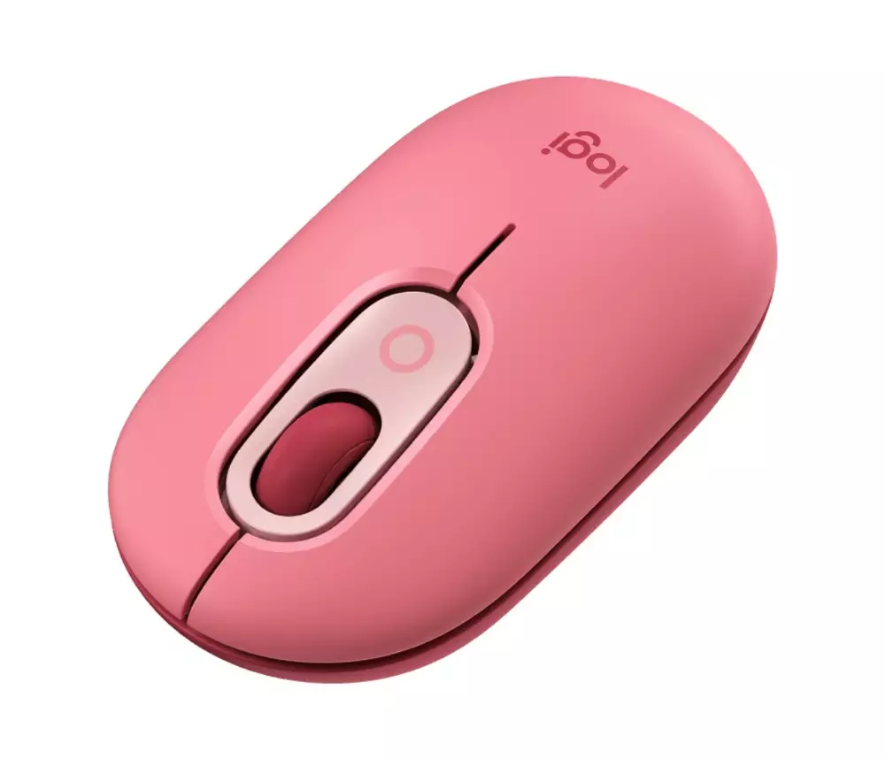 Мишка Logitech POP Wireless Mouse with emoji HeartBreaker Rose - 910-006548