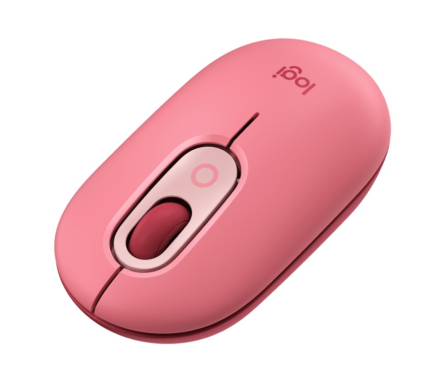 Мишка Logitech POP Wireless Mouse with emoji HeartBreaker Rose - 910-006548