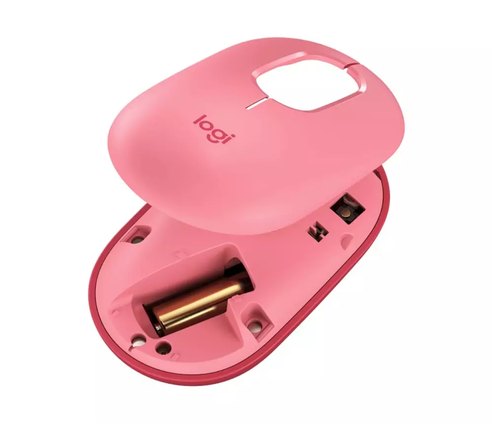 Мишка Logitech POP Wireless Mouse with emoji HeartBreaker Rose - 910-006548
