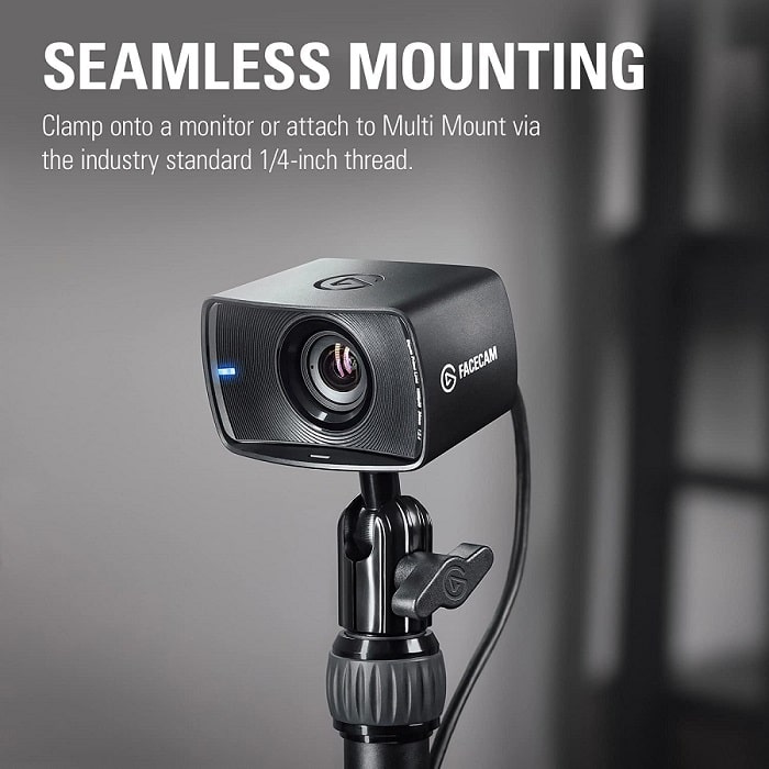 Уеб камера Elgato Facecam 1080p 60fps Webcam Sony STARVIS CMOS USB-C - 10WAA9901