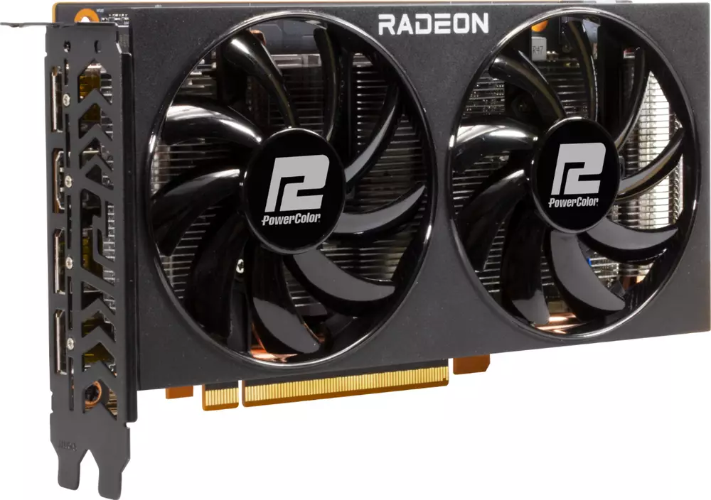 Видео карта PowerColor Fighter Radeon RX 6600 8GB GDDR6 BULK