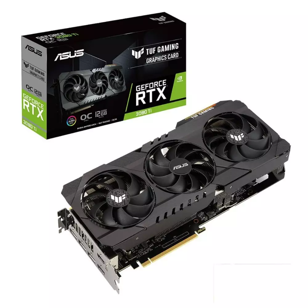 Видео карта ASUS TUF Gaming GeForce RTX 3080 Ti OC Edition 12GB GDDR6X