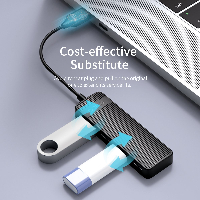 Orico хъб USB2.0 HUB 4 port White - FL02-WH