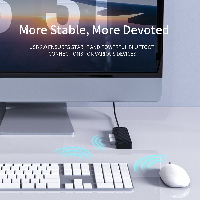 Orico хъб USB2.0 HUB 4 port Black - FL02-BK