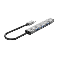Orico хъб USB3.0/2.0 HUB 4 port - Type-C input - AH-13-GY