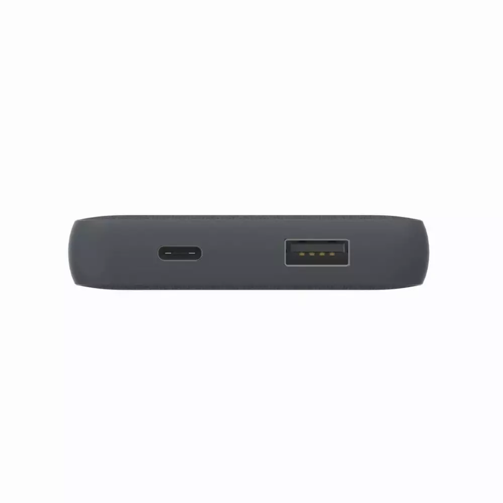 Външна батерия HAMA Fabric 10, 10000 mAh, LiPolym, Сив