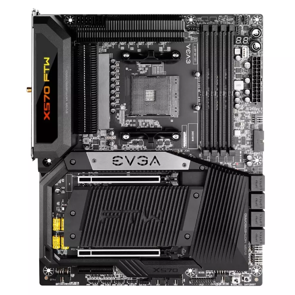 Дънна платка EVGA X570 FTW WIFI AM4 - 121-VR-A577-KR