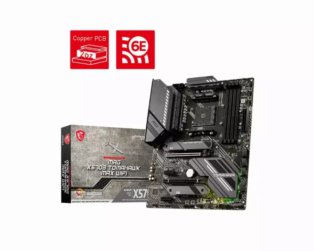 Дънна платка MSI MAG X570S TOMAHAWK MAX WIFI