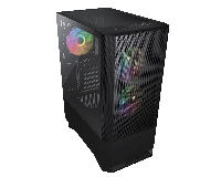 Кутия COUGAR MX430 Mesh RGB TG Mid-Tower Black - CG3851C600003