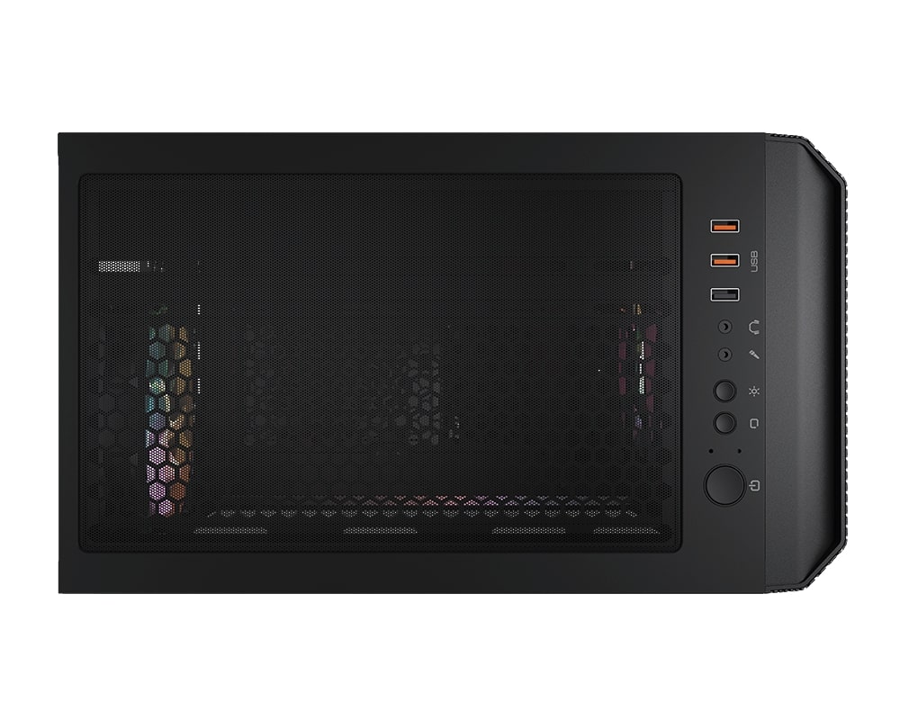 Кутия COUGAR MX430 Mesh RGB TG Mid-Tower Black - CG3851C600003
