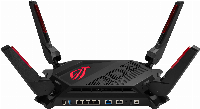 Геймърски Безжичен Рутер ASUS ROG Rapture GT-AX6000, Dual-Band WiFi 6 (802.11ax), MU-MIMO, IPv6, OFDMA, AiMesh, AiProtection Pro, 4804Mbps(6000Mbps Boost)